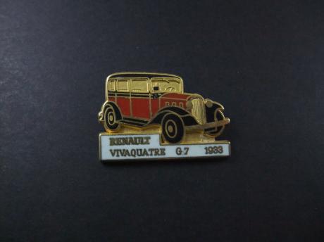 Renault Vivaquatre G7 1933 (opvolger van de Renault 10CV )
